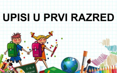Upis učenika u 1. razred osnovne škole za školsku godinu 2026./2027.