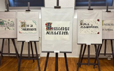 Predstavljeni radovi s Ljetne škole kaligrafije i ikonopisanja